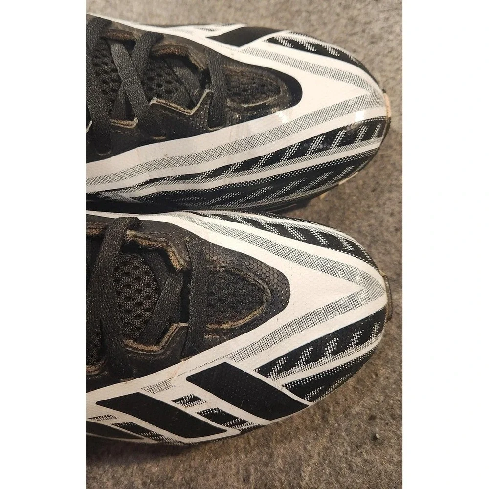 Adidas Freak Football Cleats Shoes Mens Size 7‎ Black White Mid Top HP7712